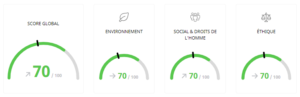 Notes Ecovadis Equipages 2021