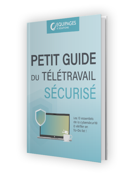 Mockup livre blanc télétravail