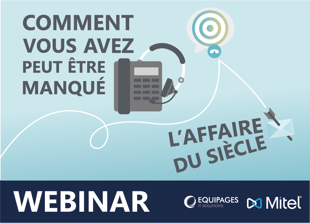 Webinar Communication Unifiée