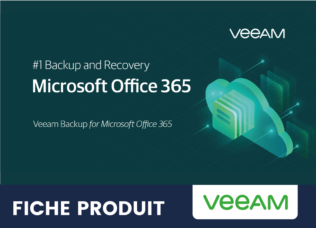 Illustration gallery fiche Produit Veeam for O365