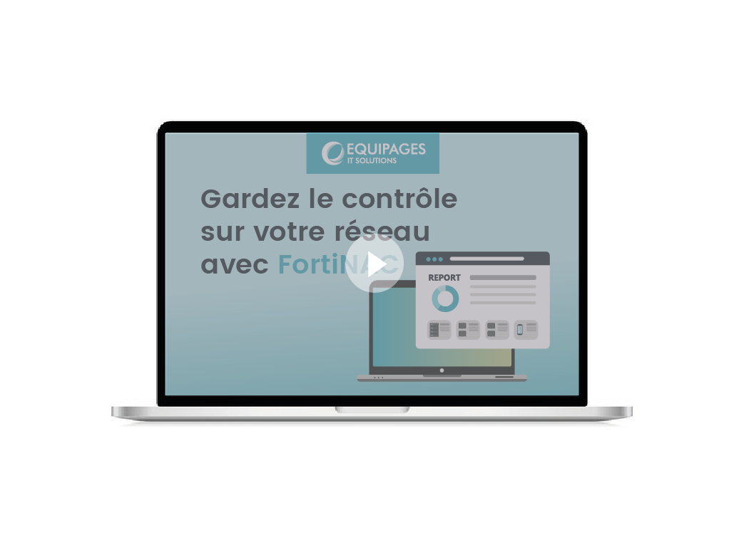 Mockup webinar Gardez le contrôle réseau FortiNAC