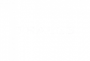 Logo Thales Blanc
